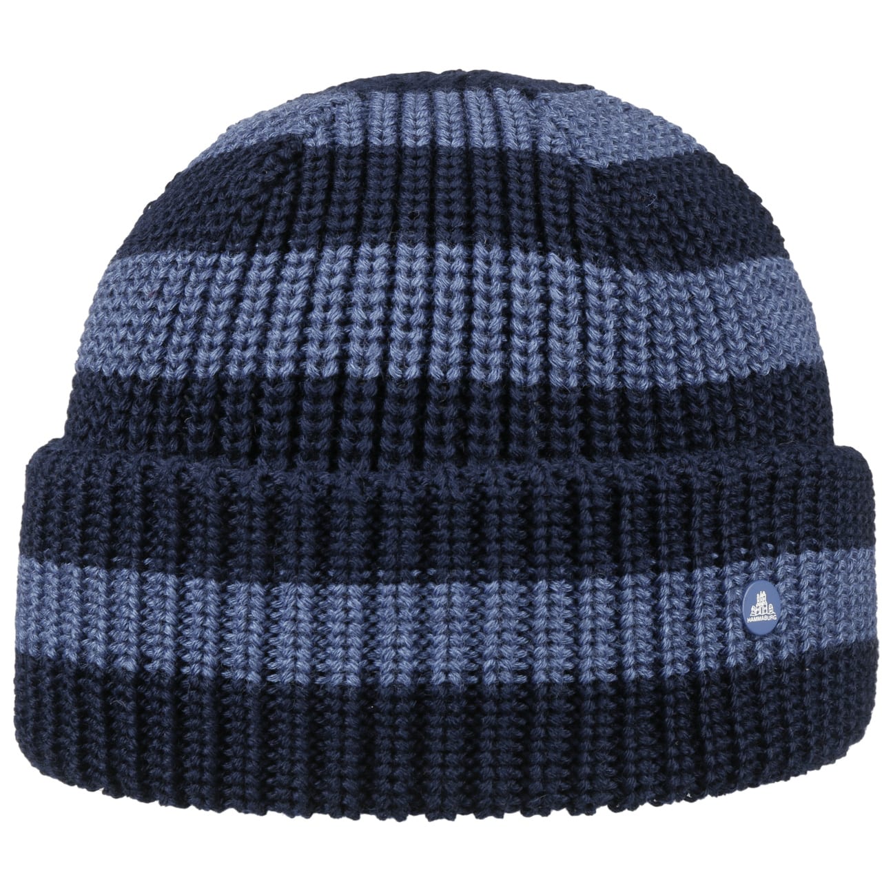 Twotone Stripes Beanie Hat - JJ Hat Center ®