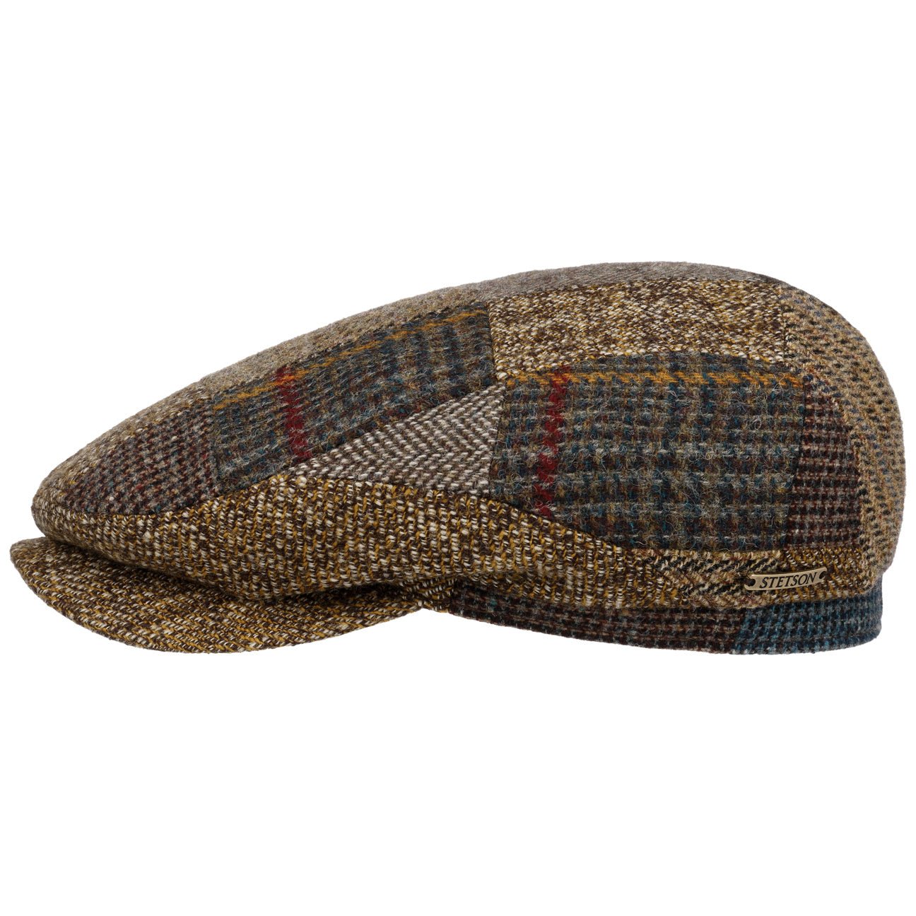 Mandeo Driver Patchwork Flat Cap - JJ Hat Center ®
