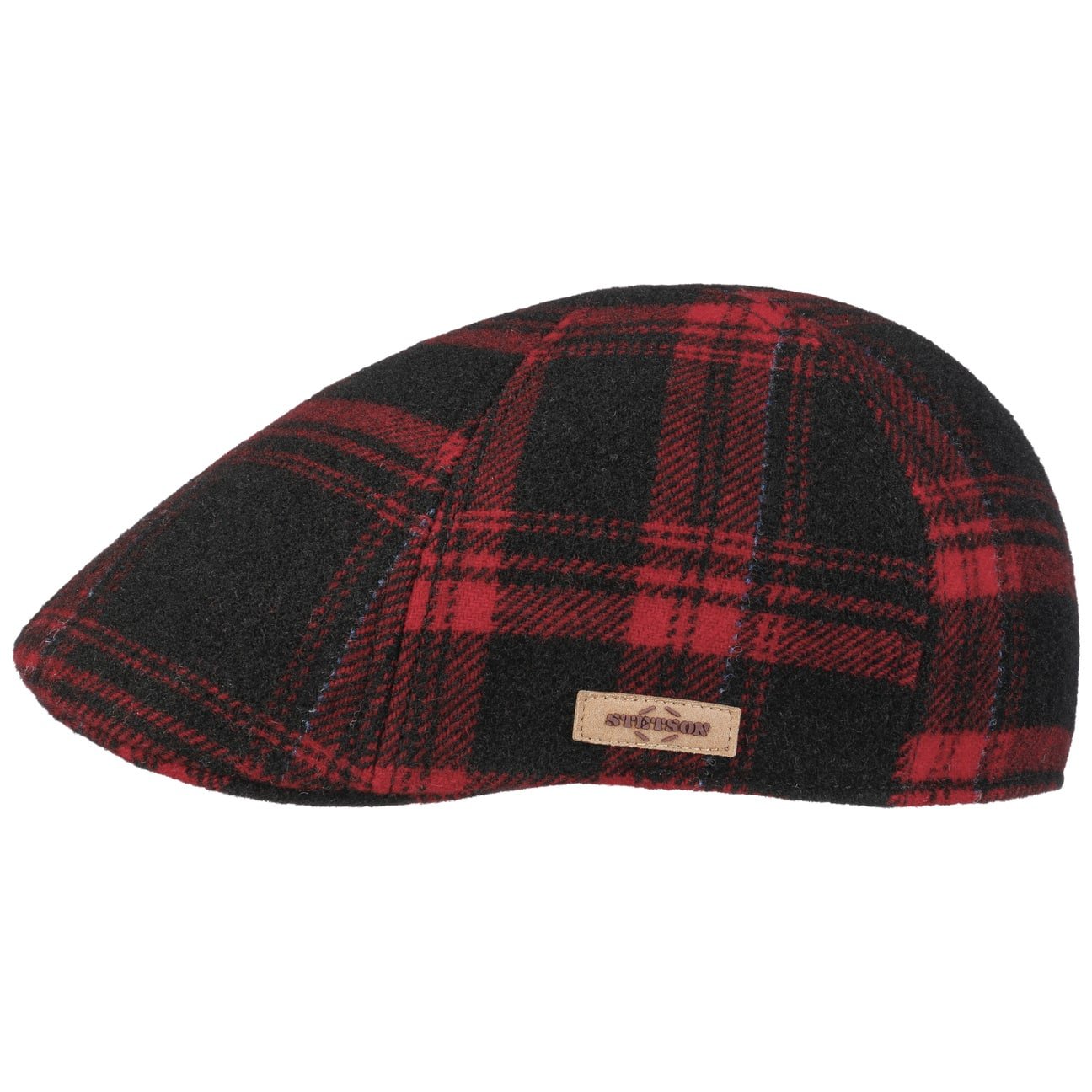 Texas Shadow Plaid Flat Cap - JJ Hat Center ®