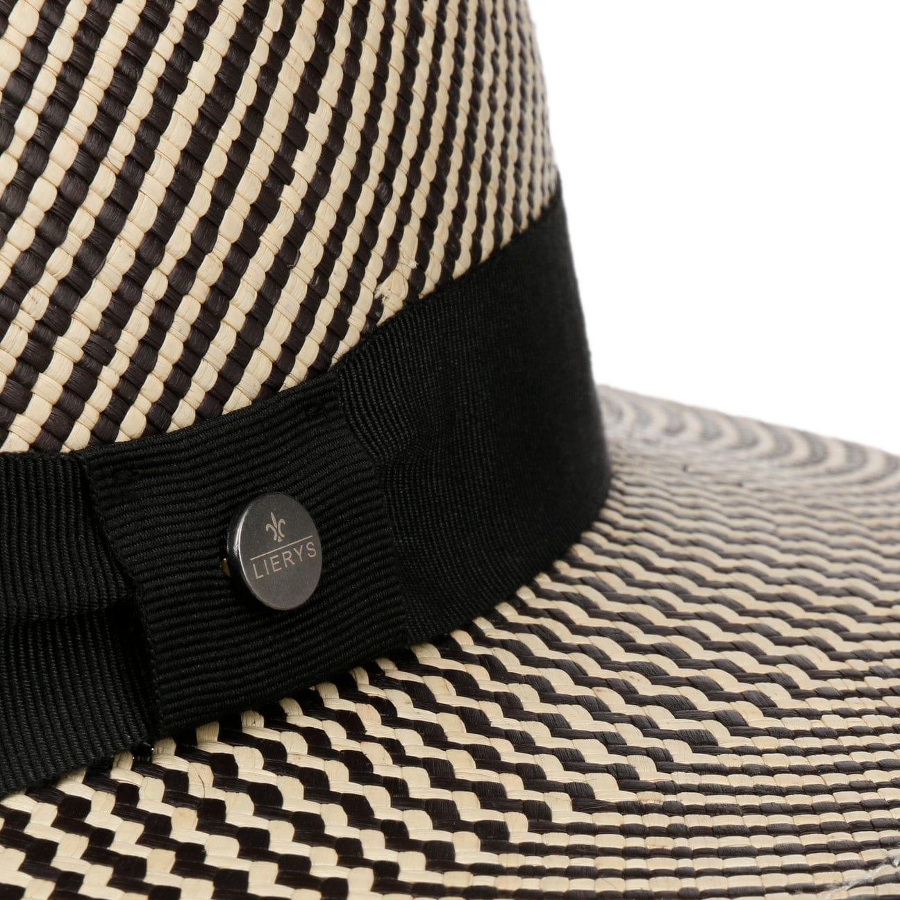 Twotone Stripes Traveller Panama Hat - JJ Hat Center ®