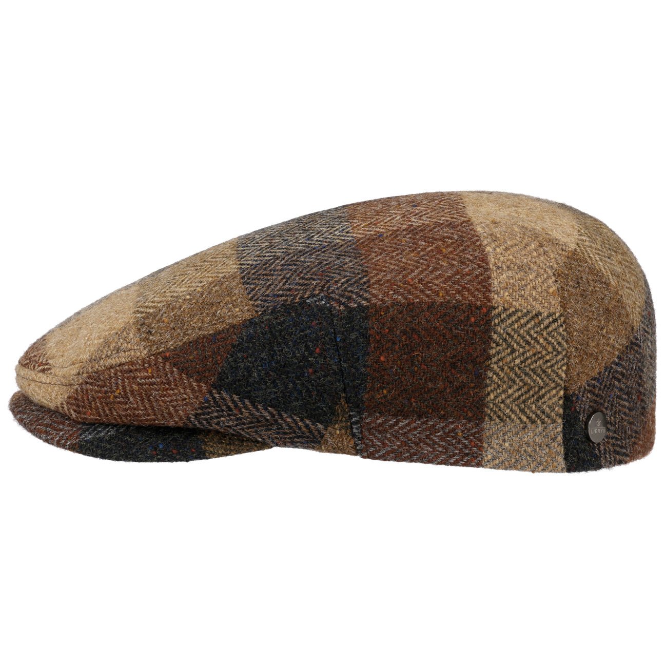 Zachery Virgin Wool Flat Cap - JJ Hat Center ®
