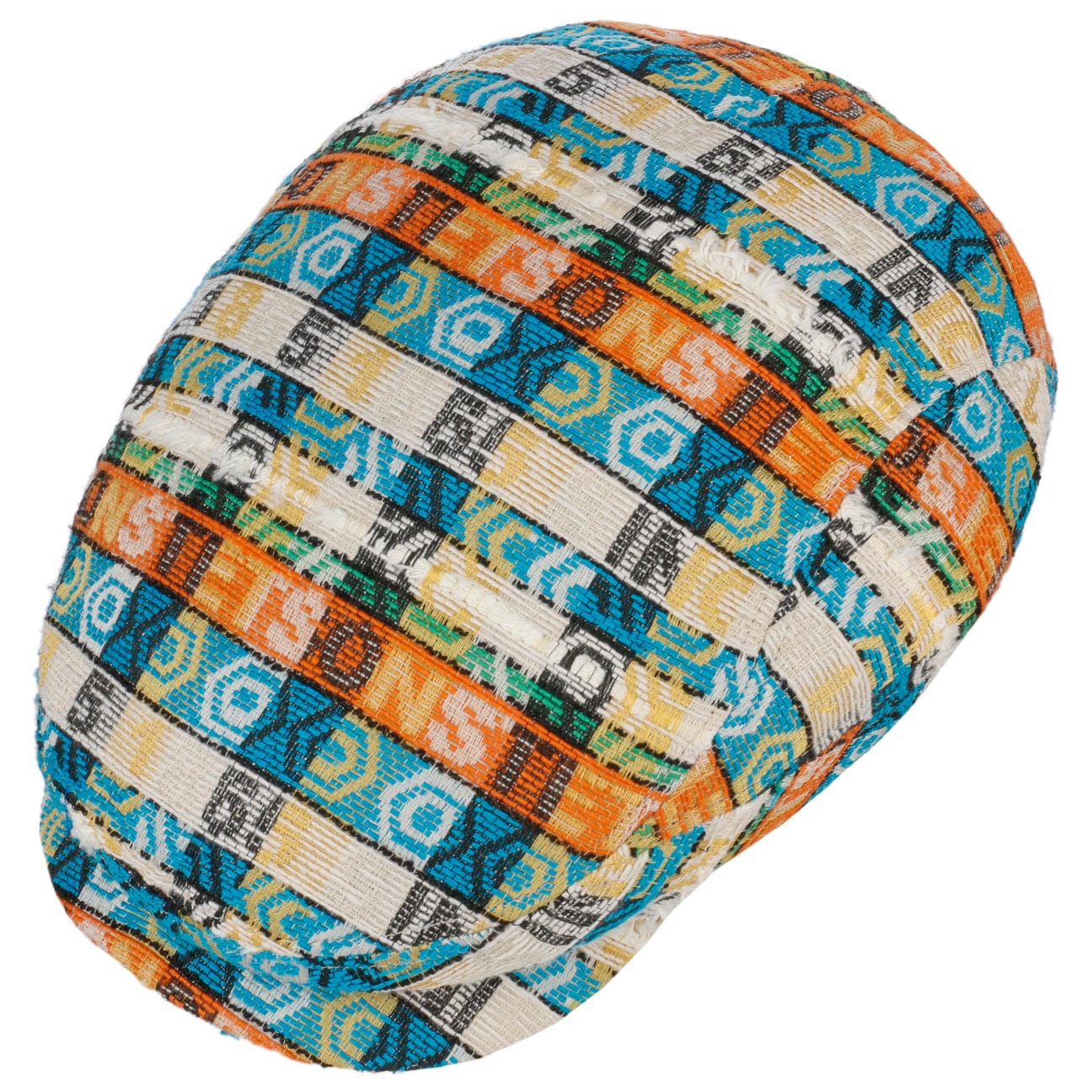 Jacquard Driver Flat Cap - JJ Hat Center ®