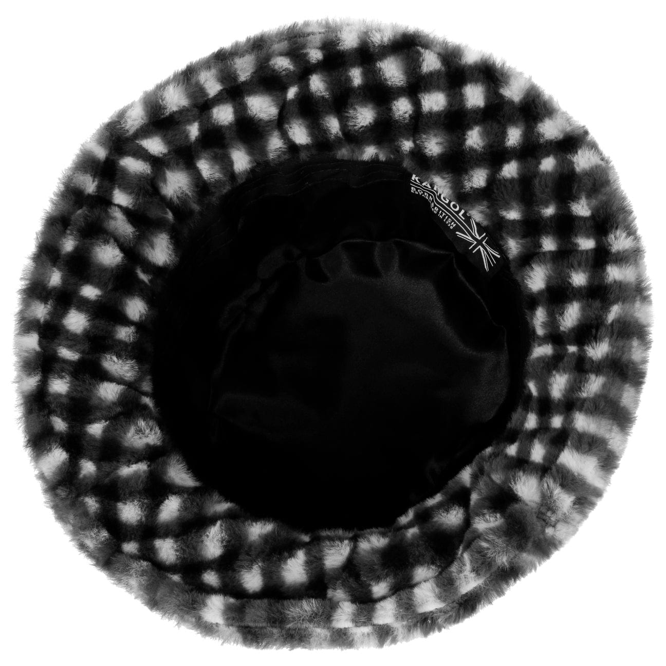 Faux Fur Check Bucket Cloth Hat by Kangol - JJ Hat Center ®