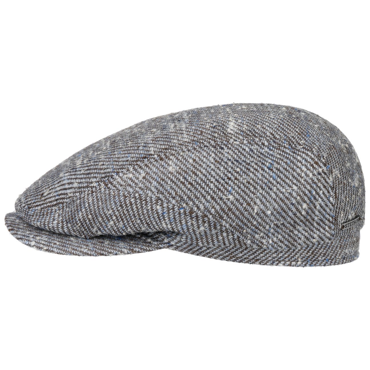 Plainfield Silk Wool Flat Cap - JJ Hat Center ®