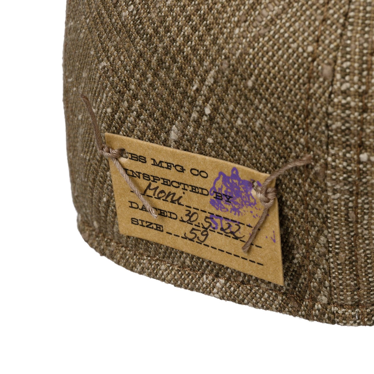 Kent Lightweight Checked Flat Cap by Stetson - JJ Hat Center ®