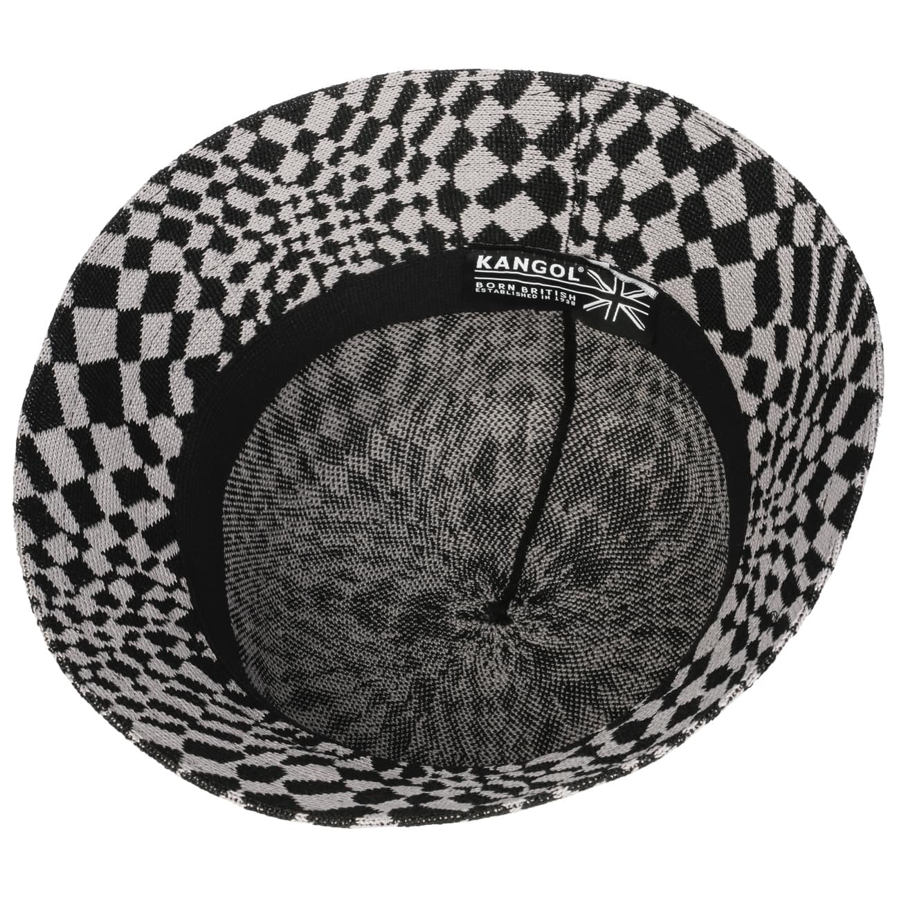 Warped Check Bucket Cloth Hat by Kangol - JJ Hat Center ®