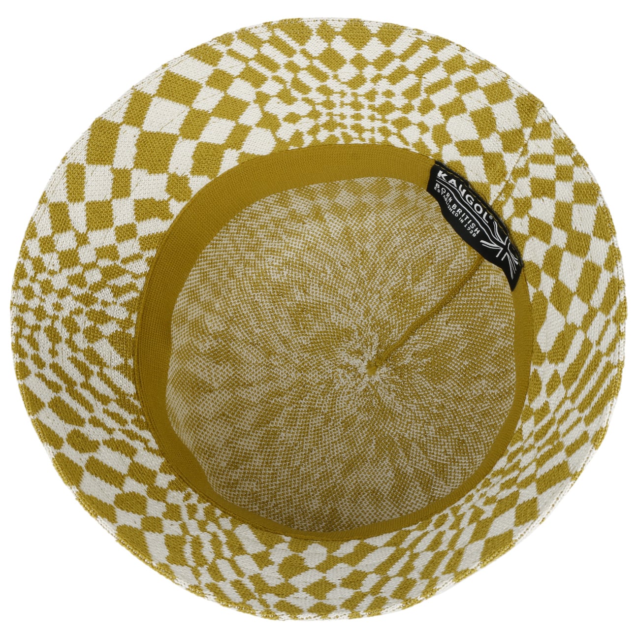 Warped Check Bucket Cloth Hat by Kangol - JJ Hat Center ®