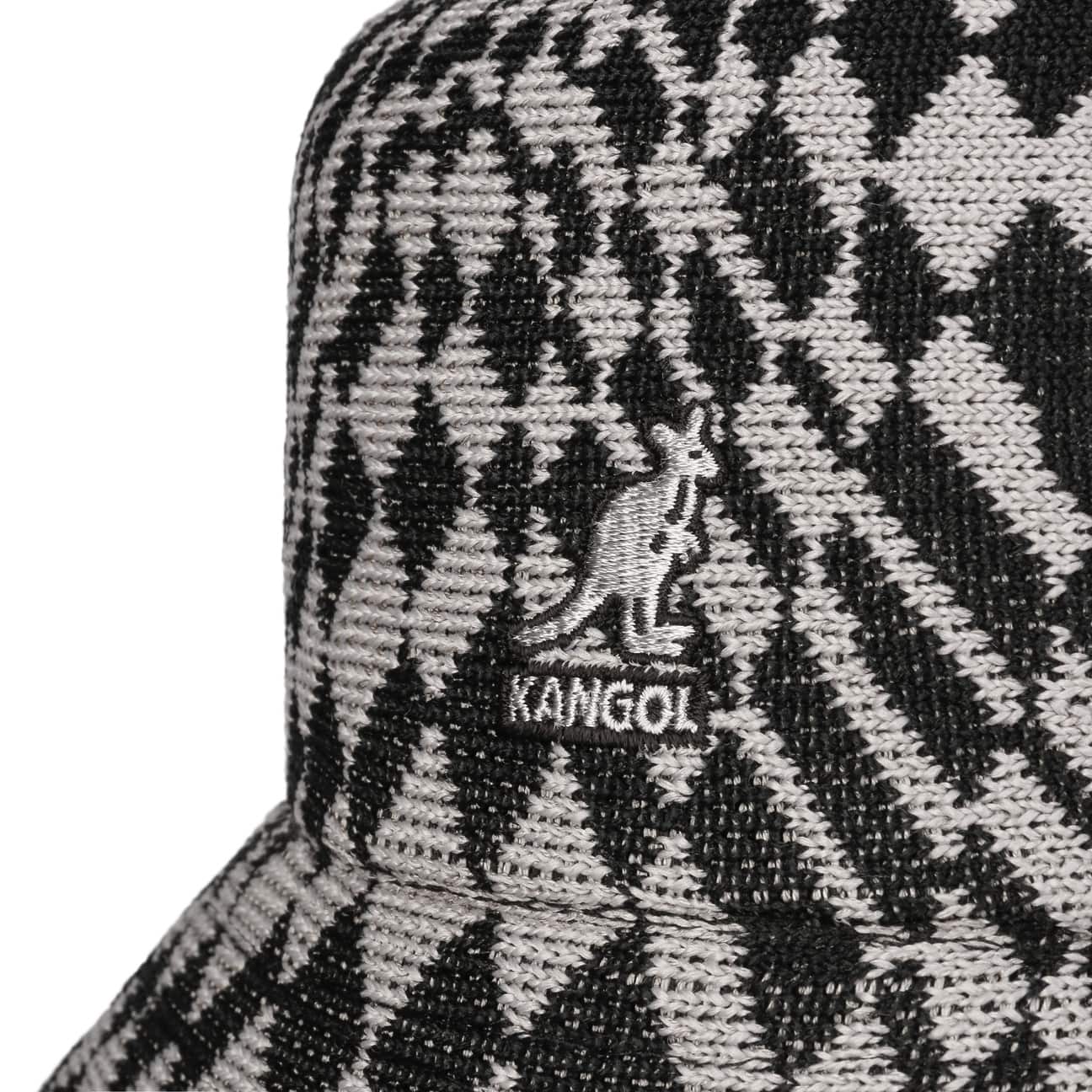 Warped Check Bucket Cloth Hat by Kangol - JJ Hat Center ®
