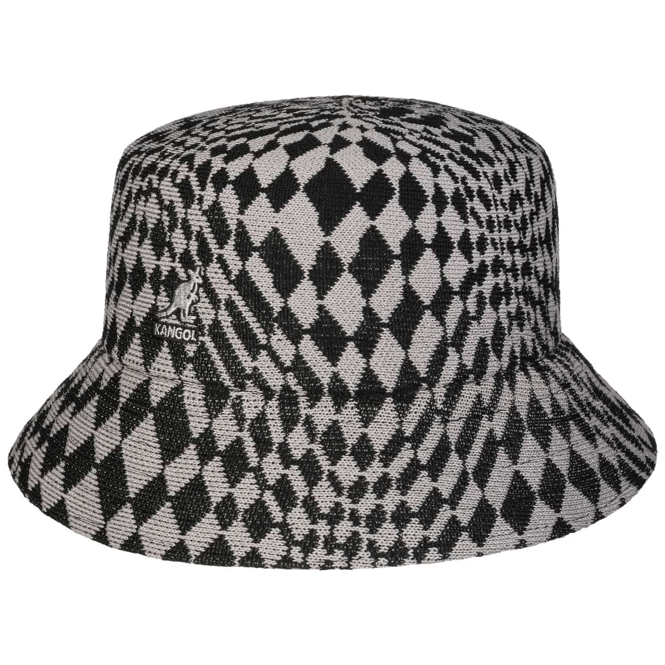 Warped Check Bucket Cloth Hat by Kangol - JJ Hat Center ®