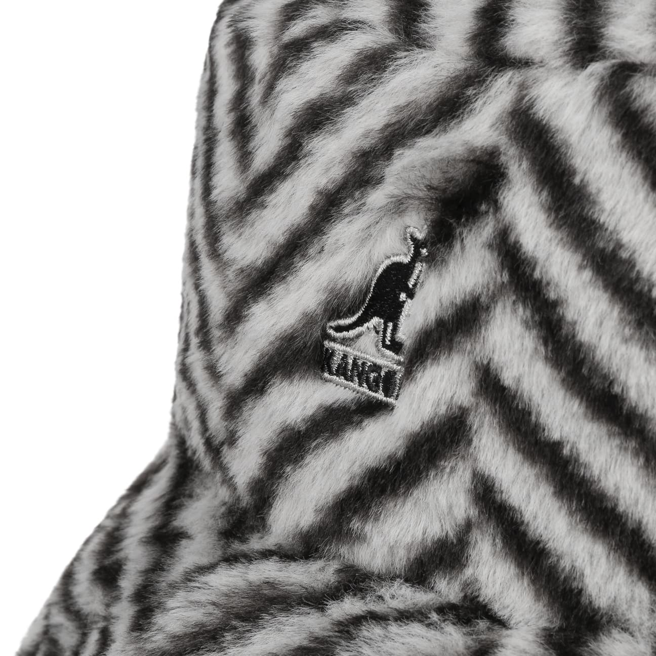 Faux Fur Herringbone Bucket Hat by Kangol - JJ Hat Center ®