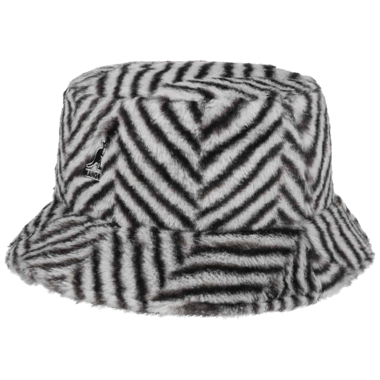 Faux Fur Herringbone Bucket Hat by Kangol - JJ Hat Center ®