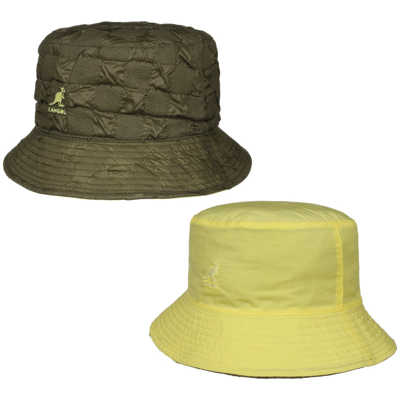 Pucker Check Bucket Reversible Hat by Kangol - JJ Hat Center ®