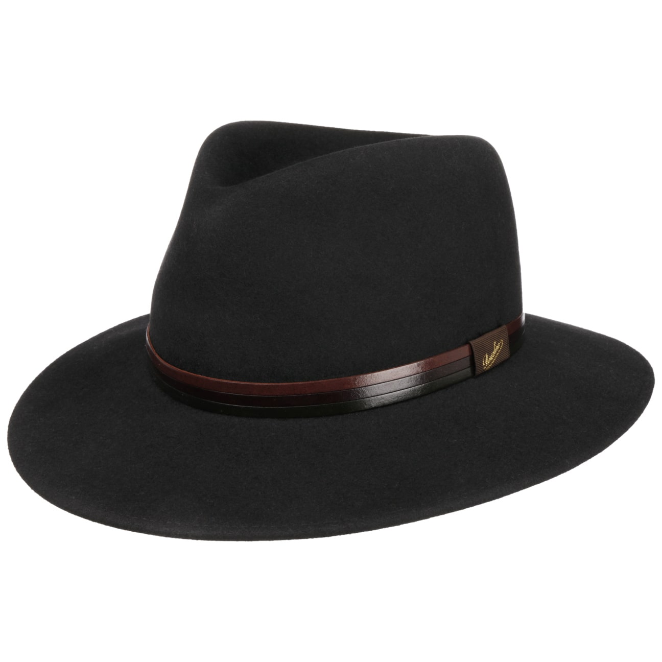 Cagliero Felt Hat with Leather Band - JJ Hat Center ®