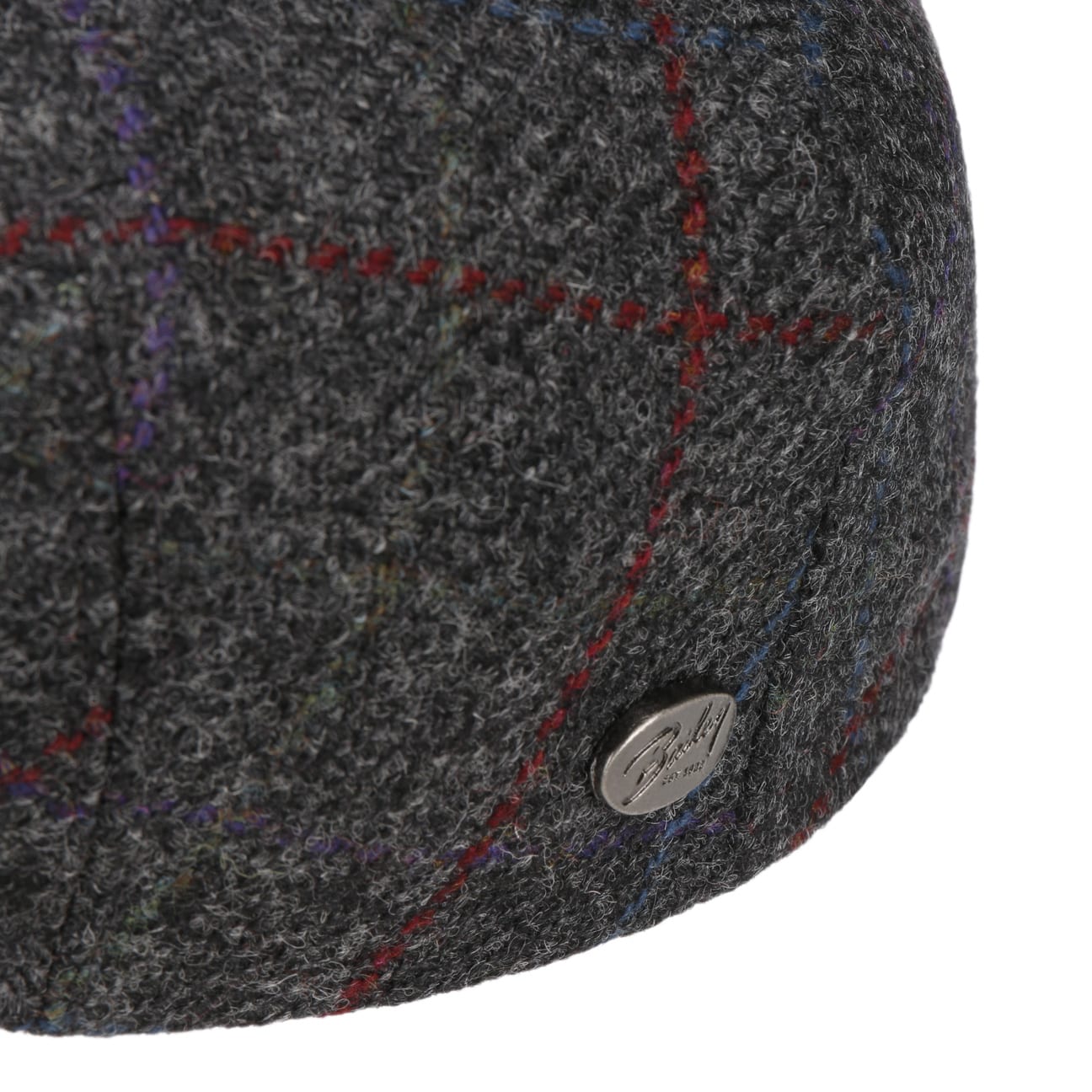 Lord Windowpane Plaid Flat Cap - JJ Hat Center ®
