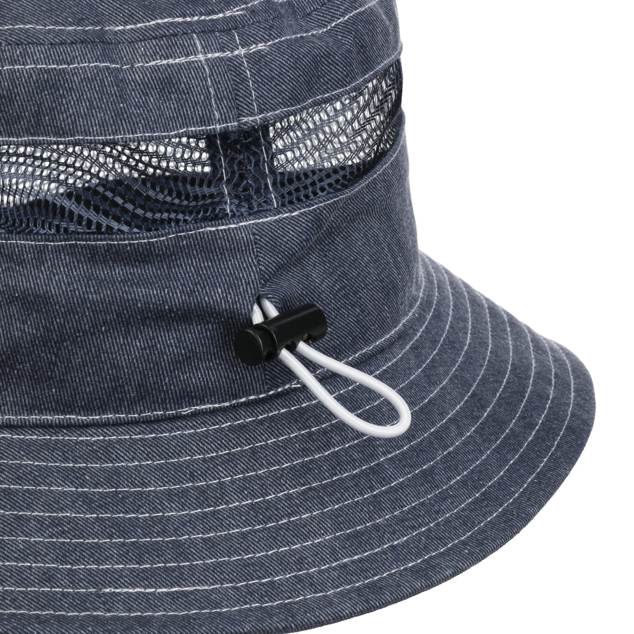 Distressed Cotton Mesh Bucket Cloth Hat by Kangol - JJ Hat Center ®