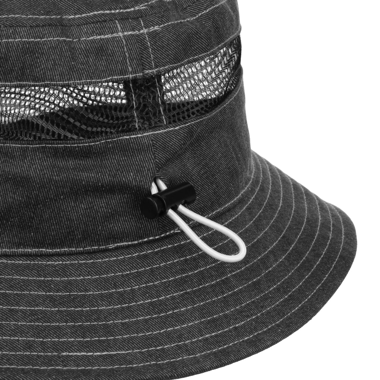 Distressed Cotton Mesh Bucket Cloth Hat by Kangol - JJ Hat Center ®