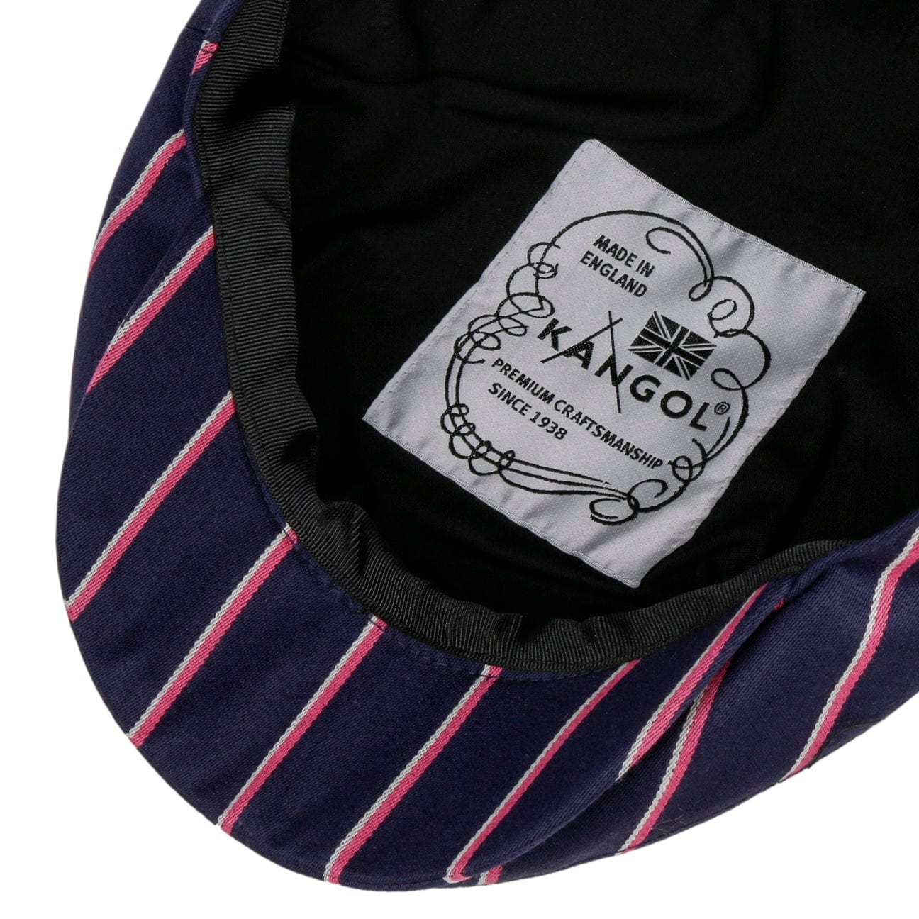 British Peebles Stripes Flat Cap by Kangol - JJ Hat Center ®