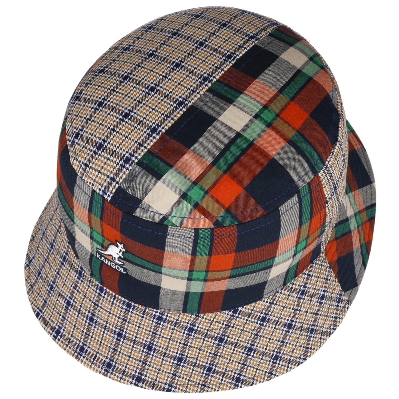 Plaid Mashup Bucket Fishing Hat by Kangol - JJ Hat Center ®