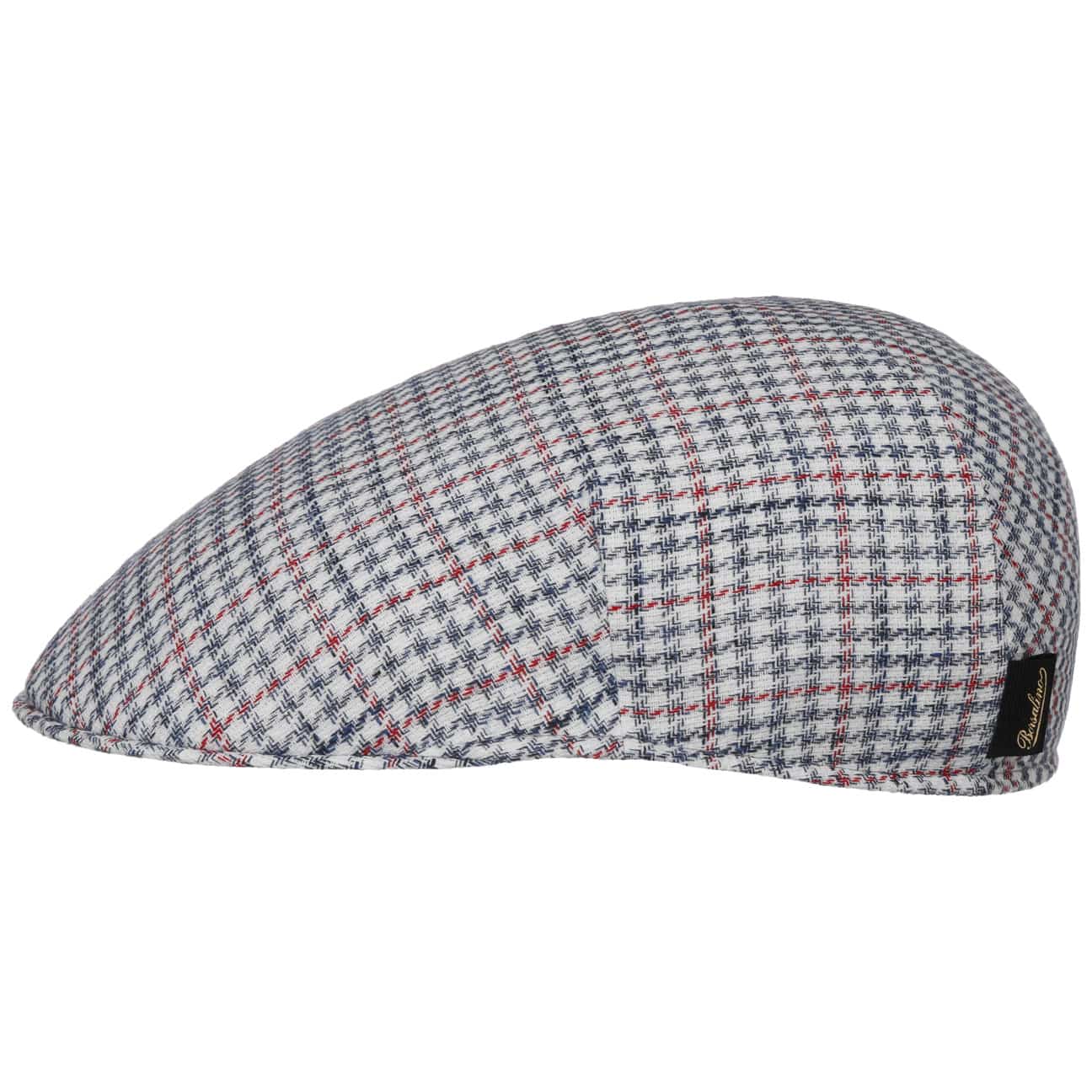Summer Houndstooth Flat Cap - JJ Hat Center ®
