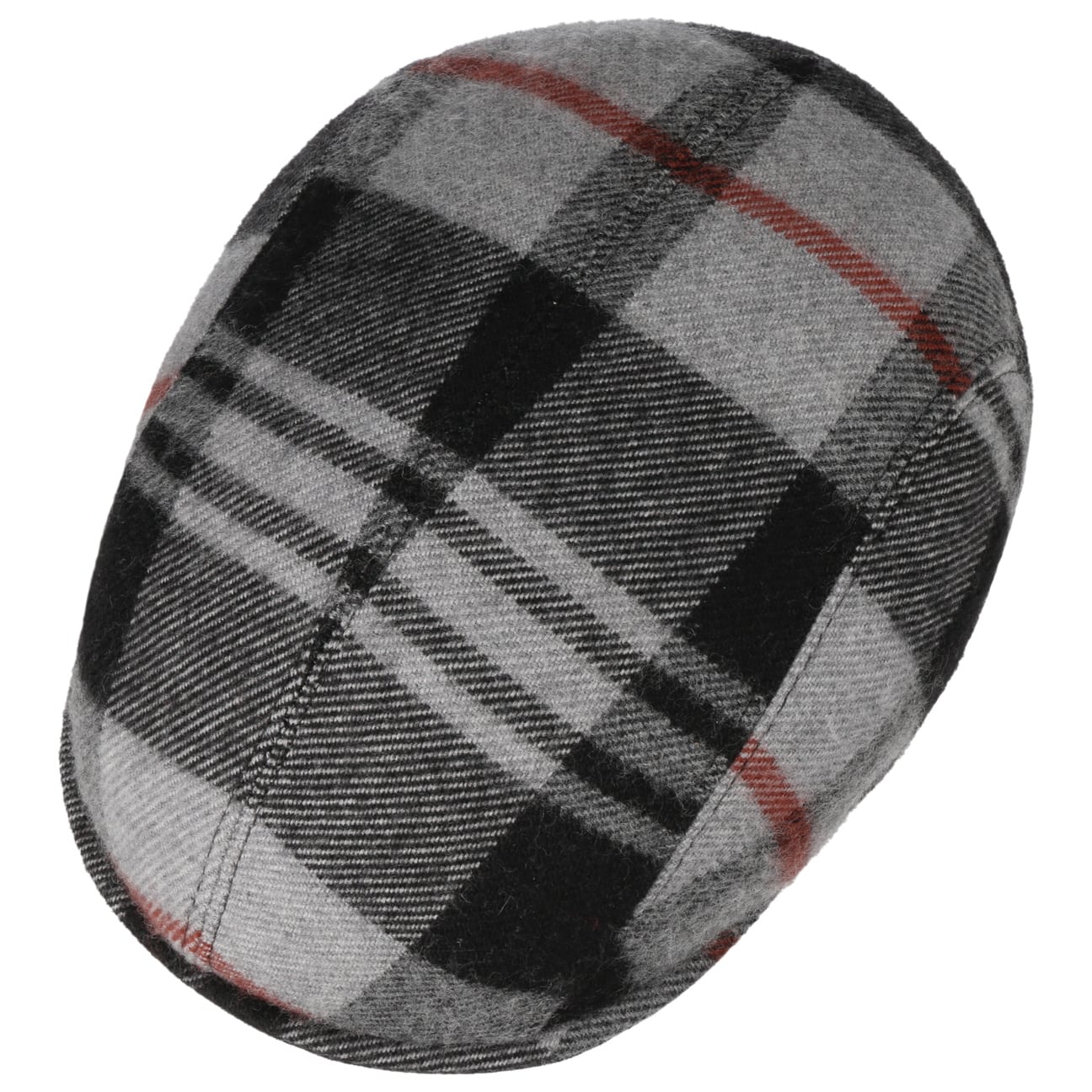 Mattrick Wool Check Flat Cap - JJ Hat Center ®