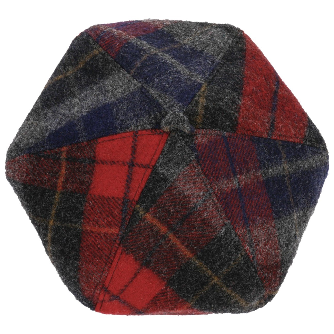 Danrover Check Wool Beret - JJ Hat Center ®