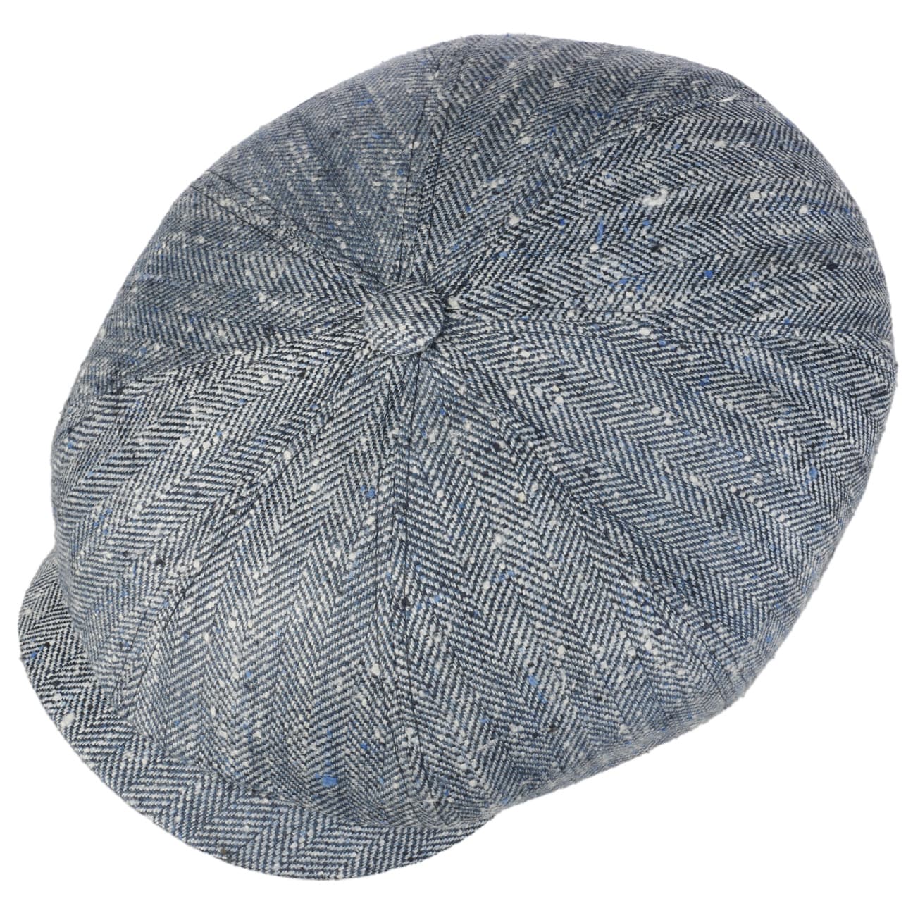 Hatteras Tweed Herringbone Newsboy - JJ Hat Center ®