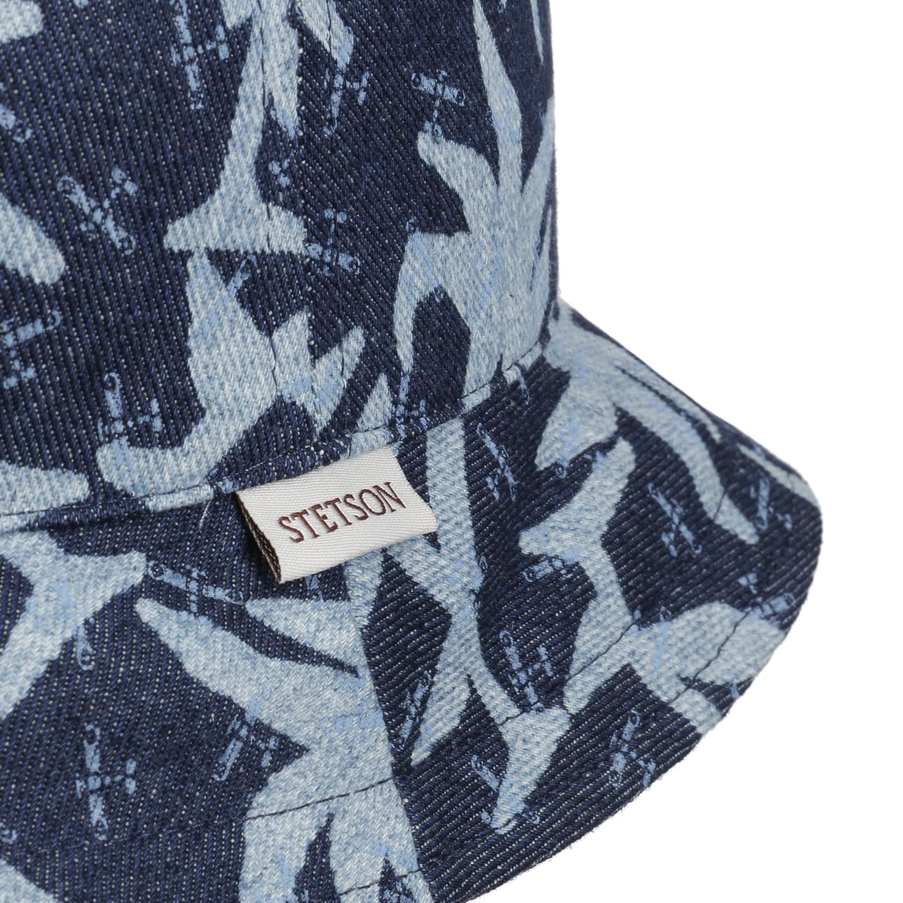 Denim Print Bucket Hat - JJ Hat Center ®