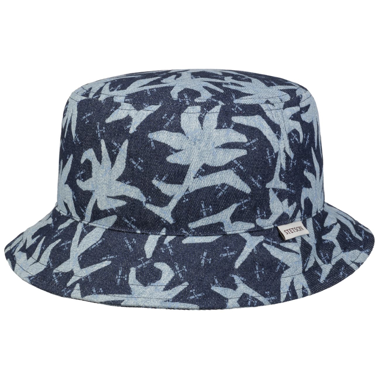 Denim Print Bucket Hat - JJ Hat Center ®