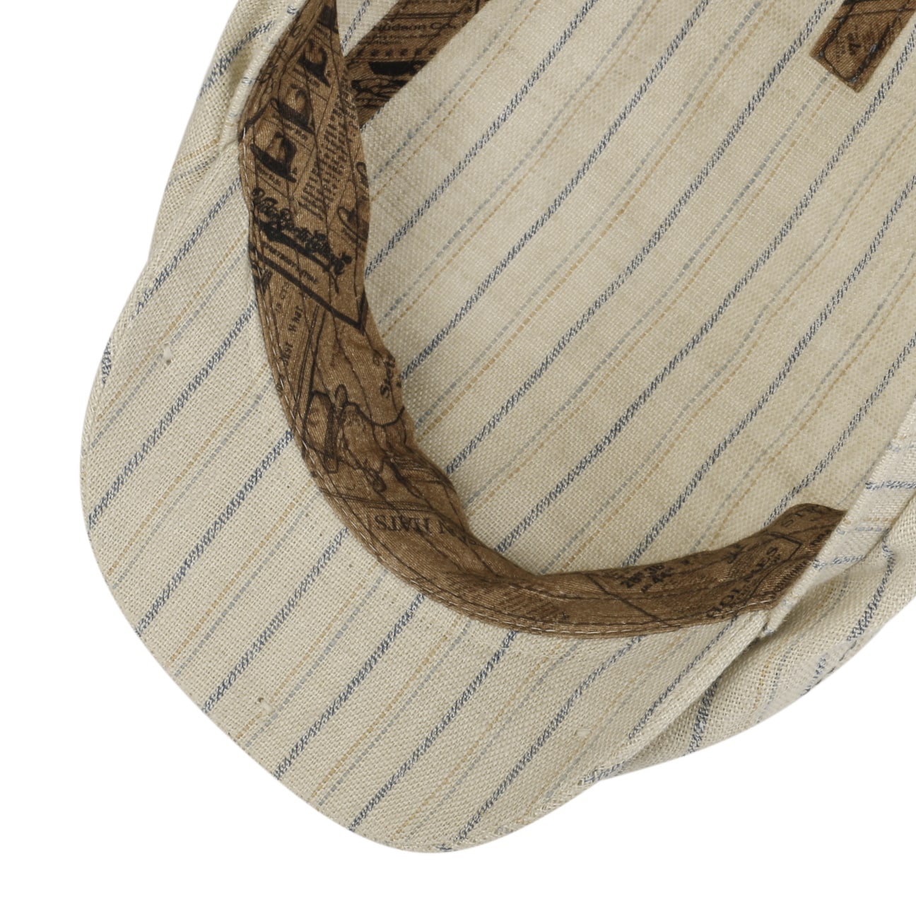 Ledford Driver Linen Flat Cap - JJ Hat Center ®