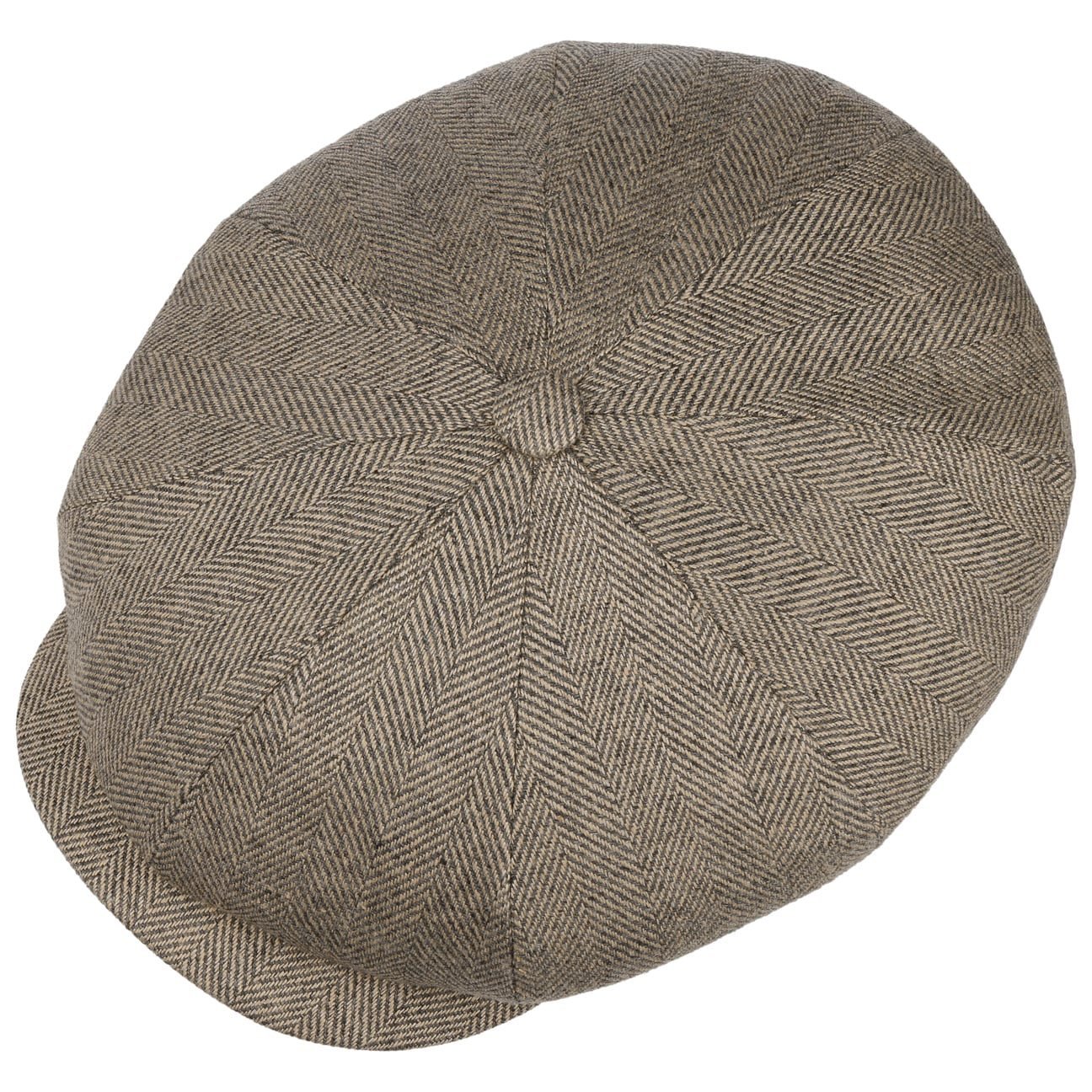 Hatteras Organic Herringbone Flat Cap - JJ Hat Center ®