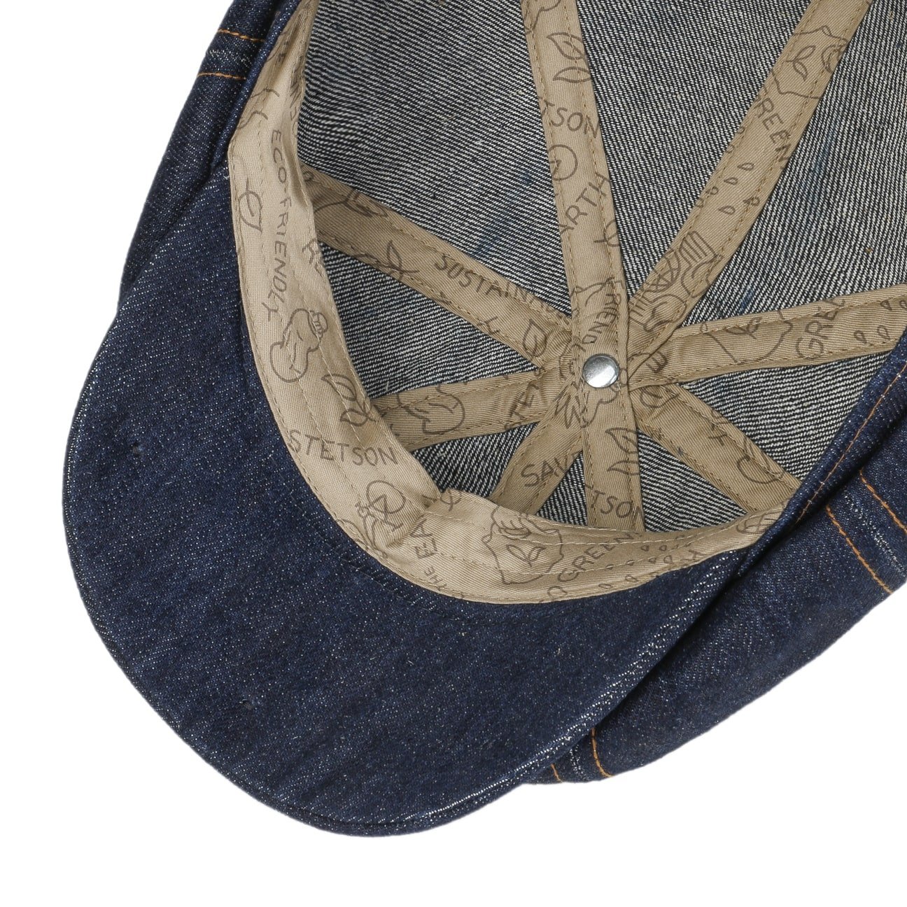 Hatteras Sustainable Jeans Flat Cap - JJ Hat Center ®