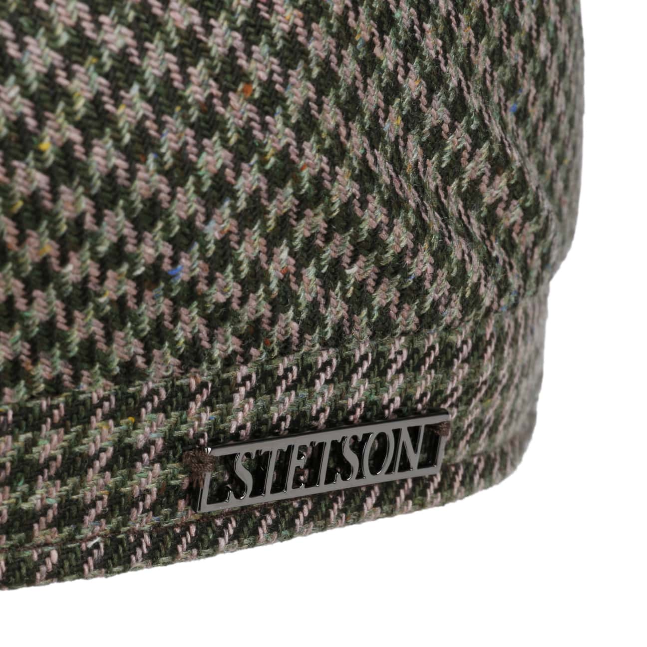 Silk Houndstooth News Boy - JJ Hat Center ®