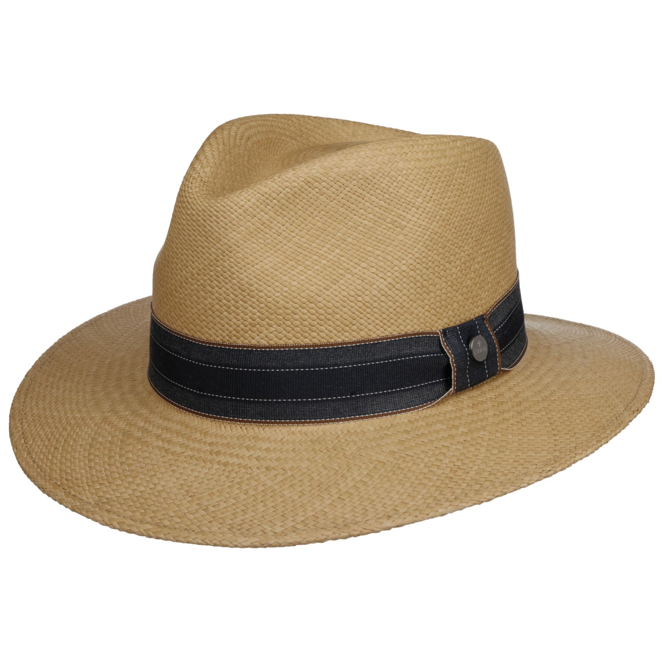 Denim Band Traveller Panama Hat - JJ Hat Center ®