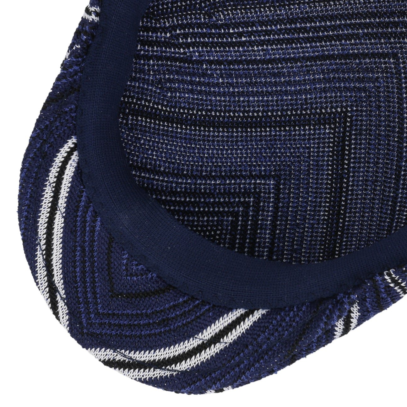 Diagonal Stripes Flat Cap by Kangol - JJ Hat Center ®