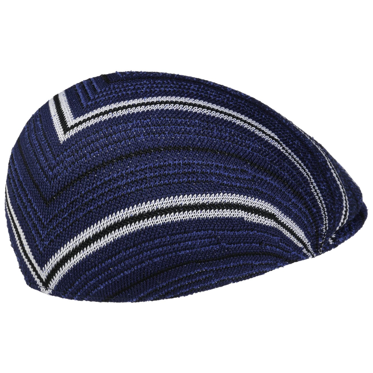 Diagonal Stripes Flat Cap by Kangol - JJ Hat Center ®