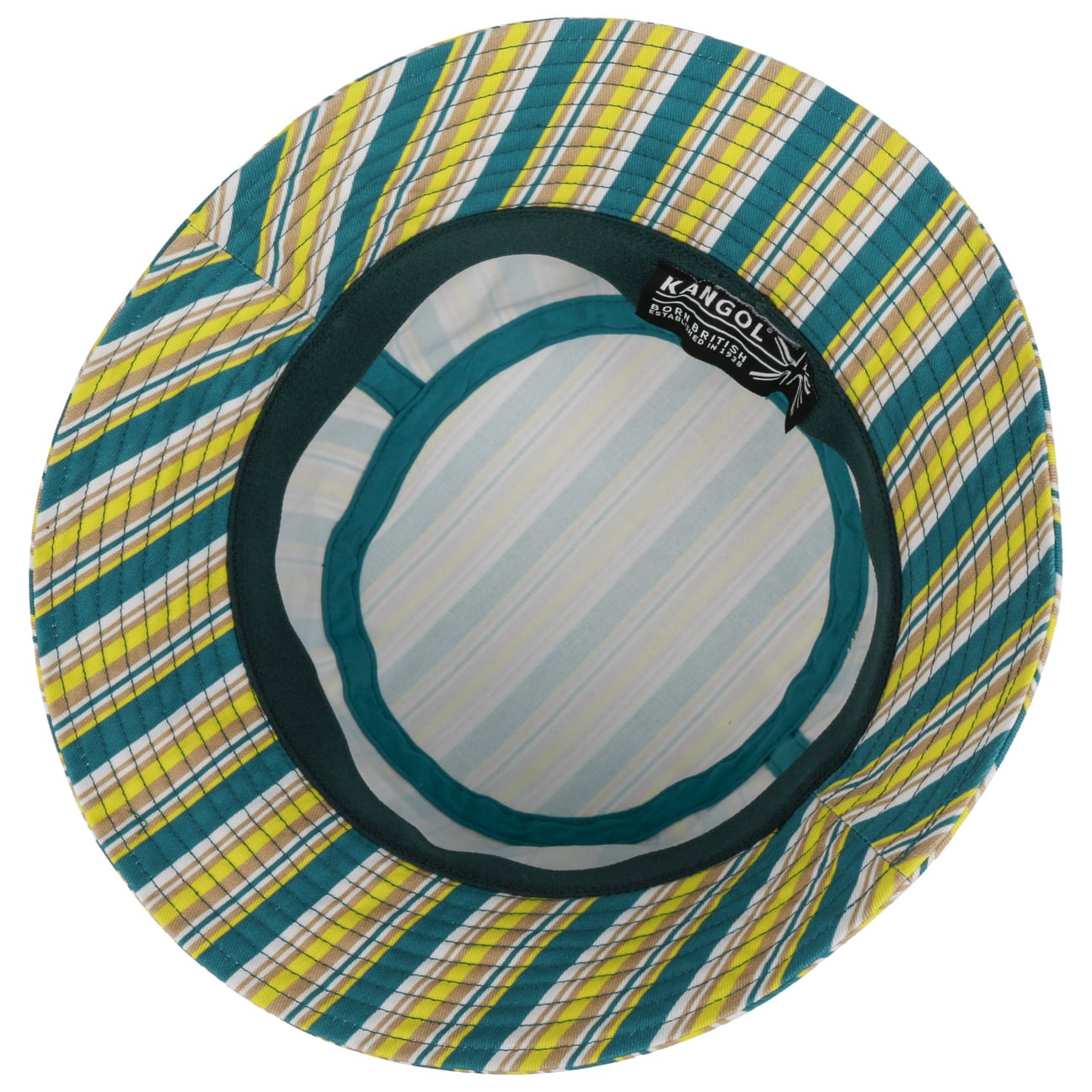70s Stripe Bucket Cloth Hat by Kangol - JJ Hat Center ®