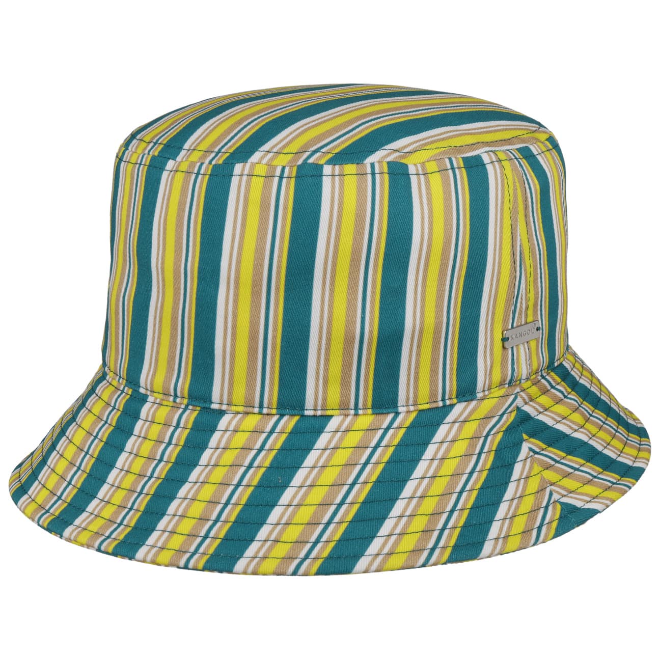 70s Stripe Bucket Cloth Hat by Kangol - JJ Hat Center ®