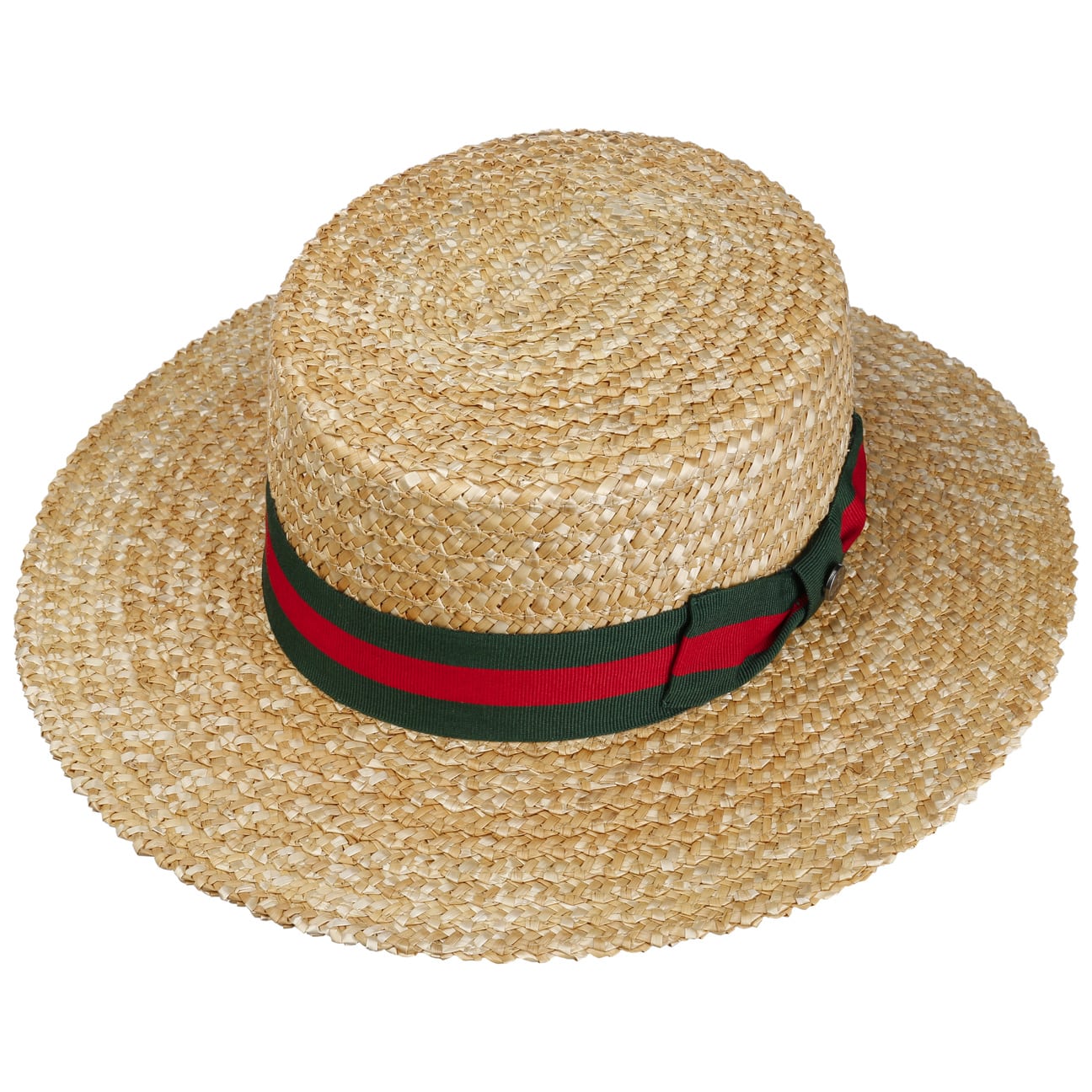 Boater Wheat Straw Hat - JJ Hat Center ®