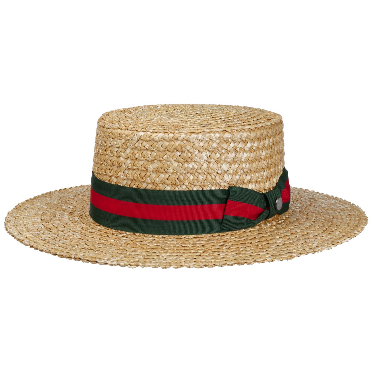 Boater Wheat Straw Hat - JJ Hat Center ®