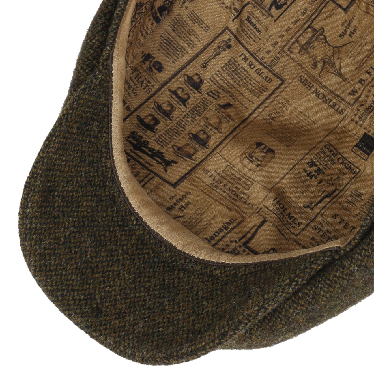 Hatteras Wool Melange Flat Cap - JJ Hat Center ®