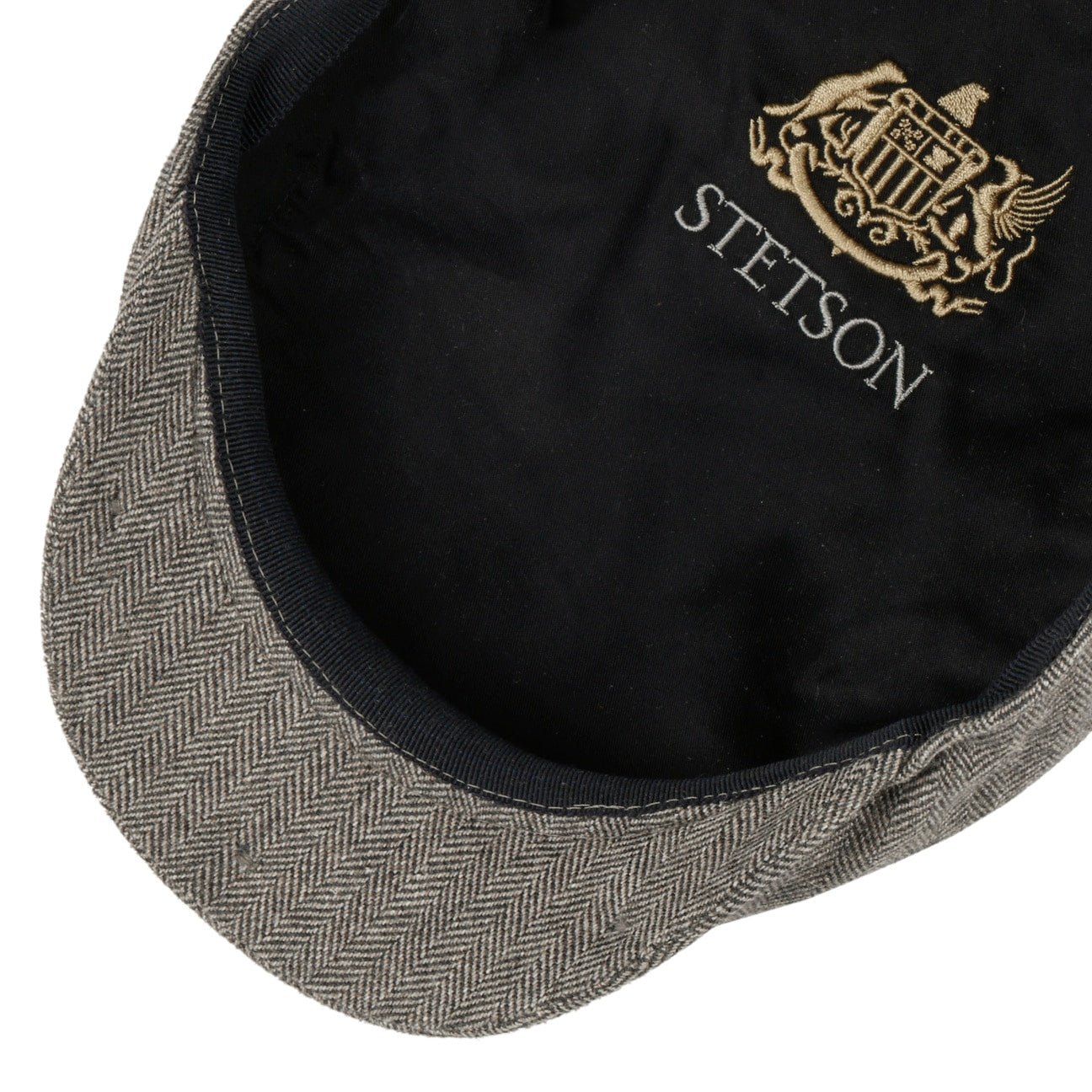 Classic Herringbone Flat Cap - JJ Hat Center ®