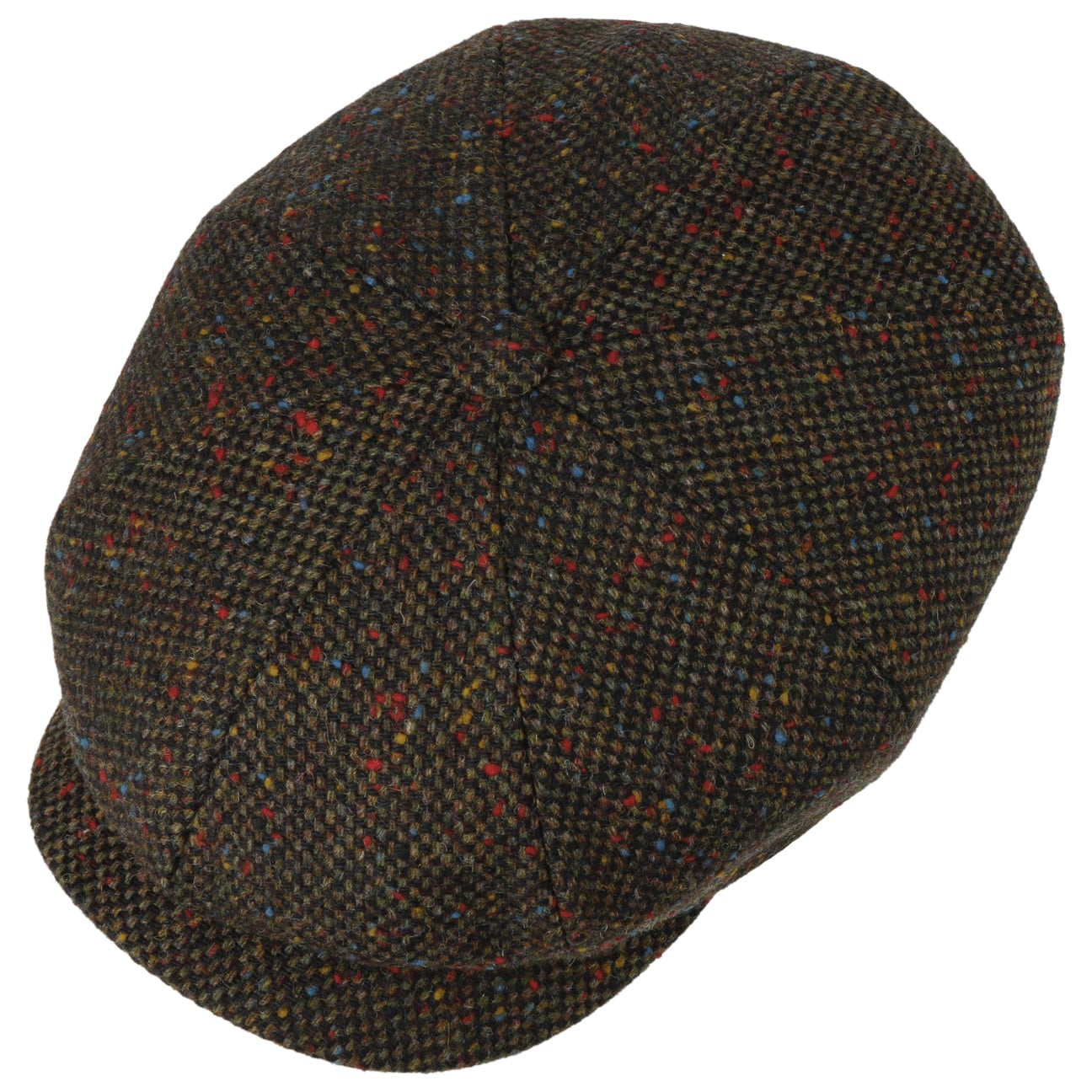 Colour Dots Wool Flat Cap - JJ Hat Center ®
