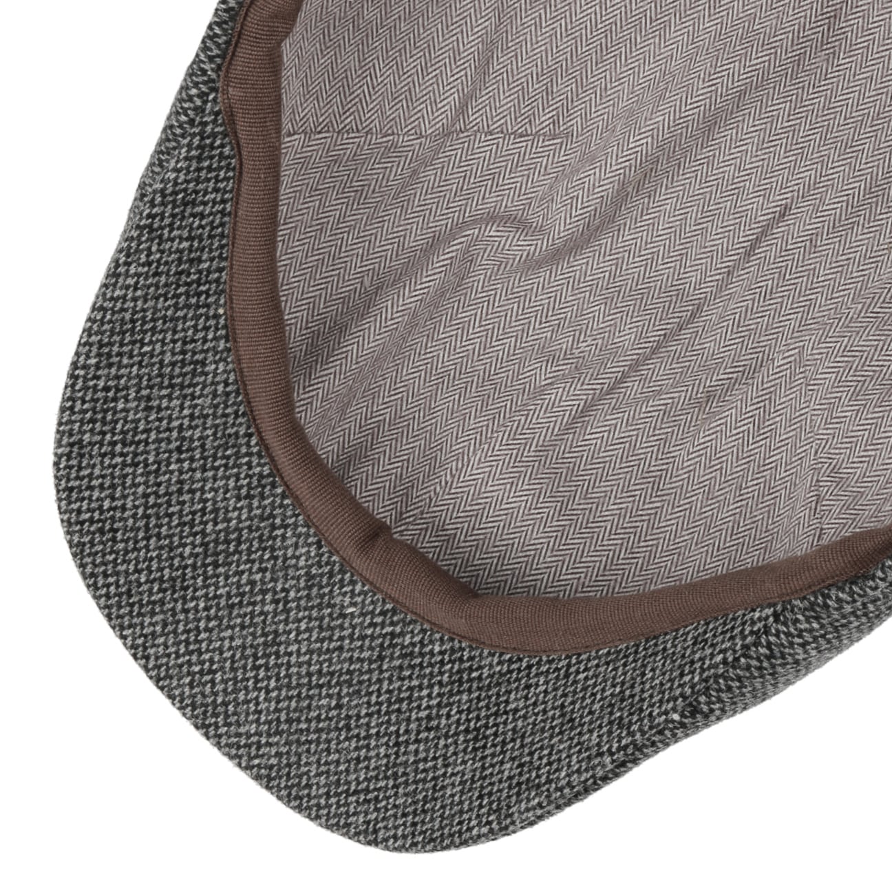 Texas Fine Herringbone Flat Cap - JJ Hat Center ®