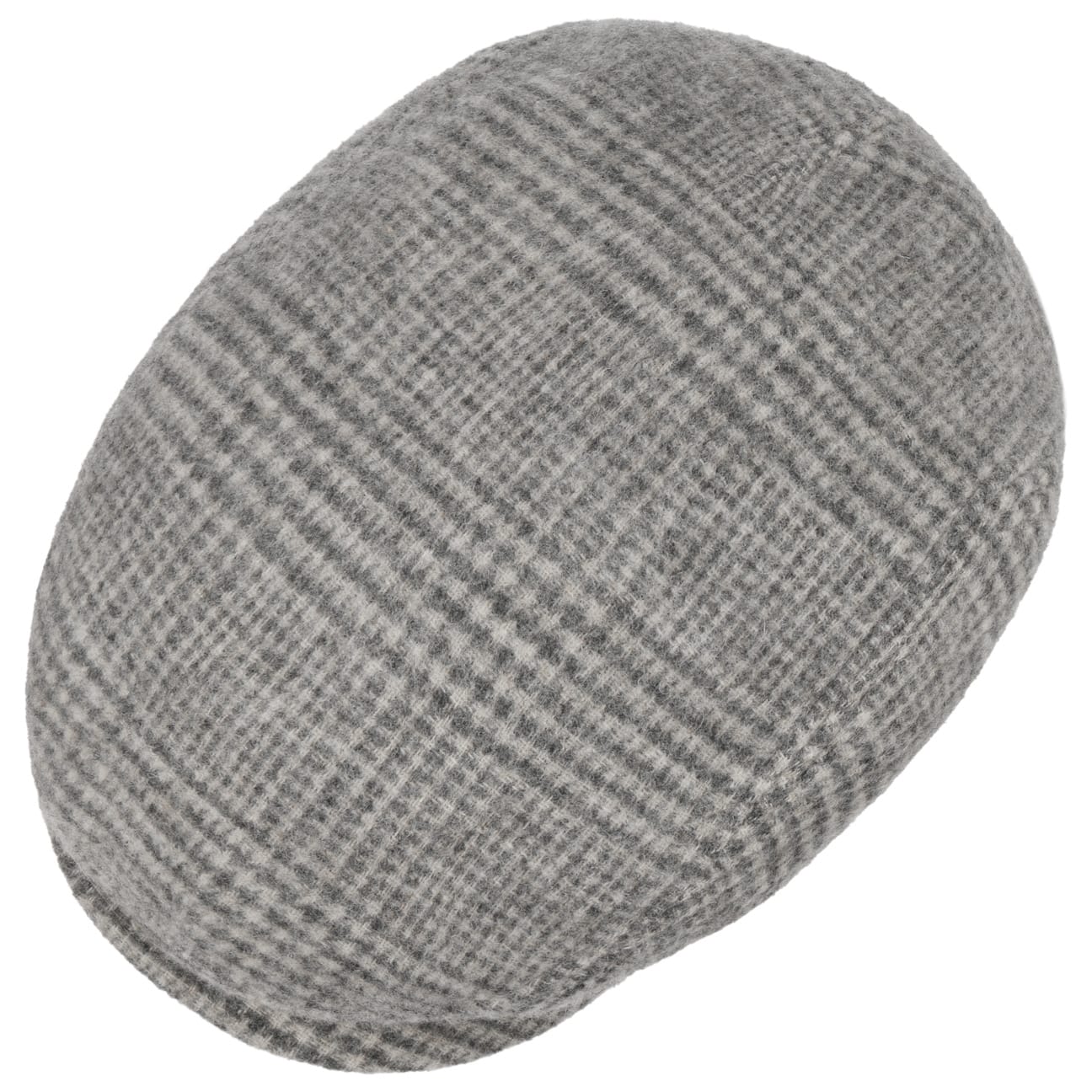 Undyed Virgin Wool Driver Flat Cap - JJ Hat Center ®