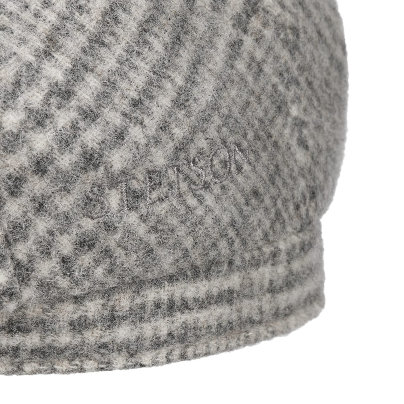 Undyed Virgin Wool Driver Flat Cap - JJ Hat Center ®