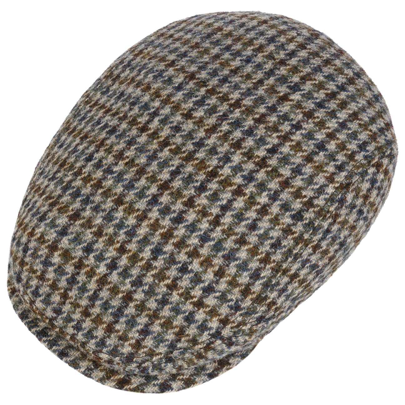 Harris Tweed Houndstooth Driver Cap - JJ Hat Center ®