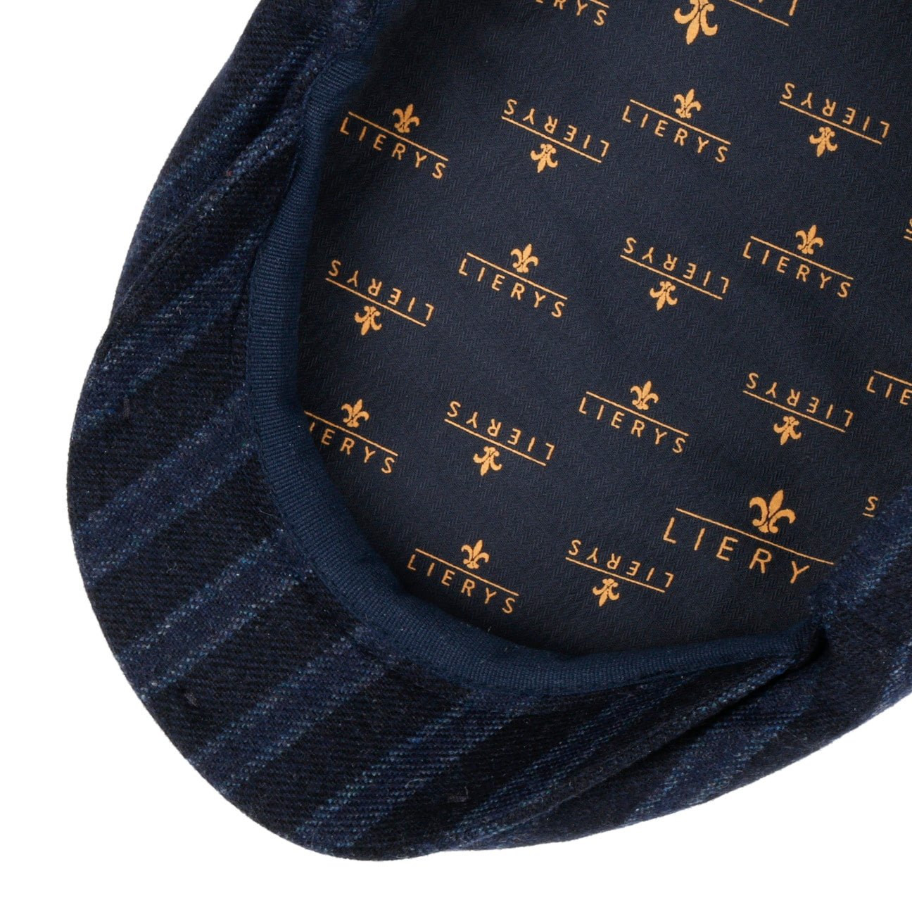 Kent Wool Stripes Flat Cap - JJ Hat Center ®