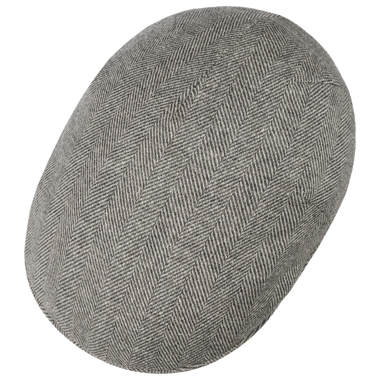 Herringbone Premium Flat Cap - JJ Hat Center ®