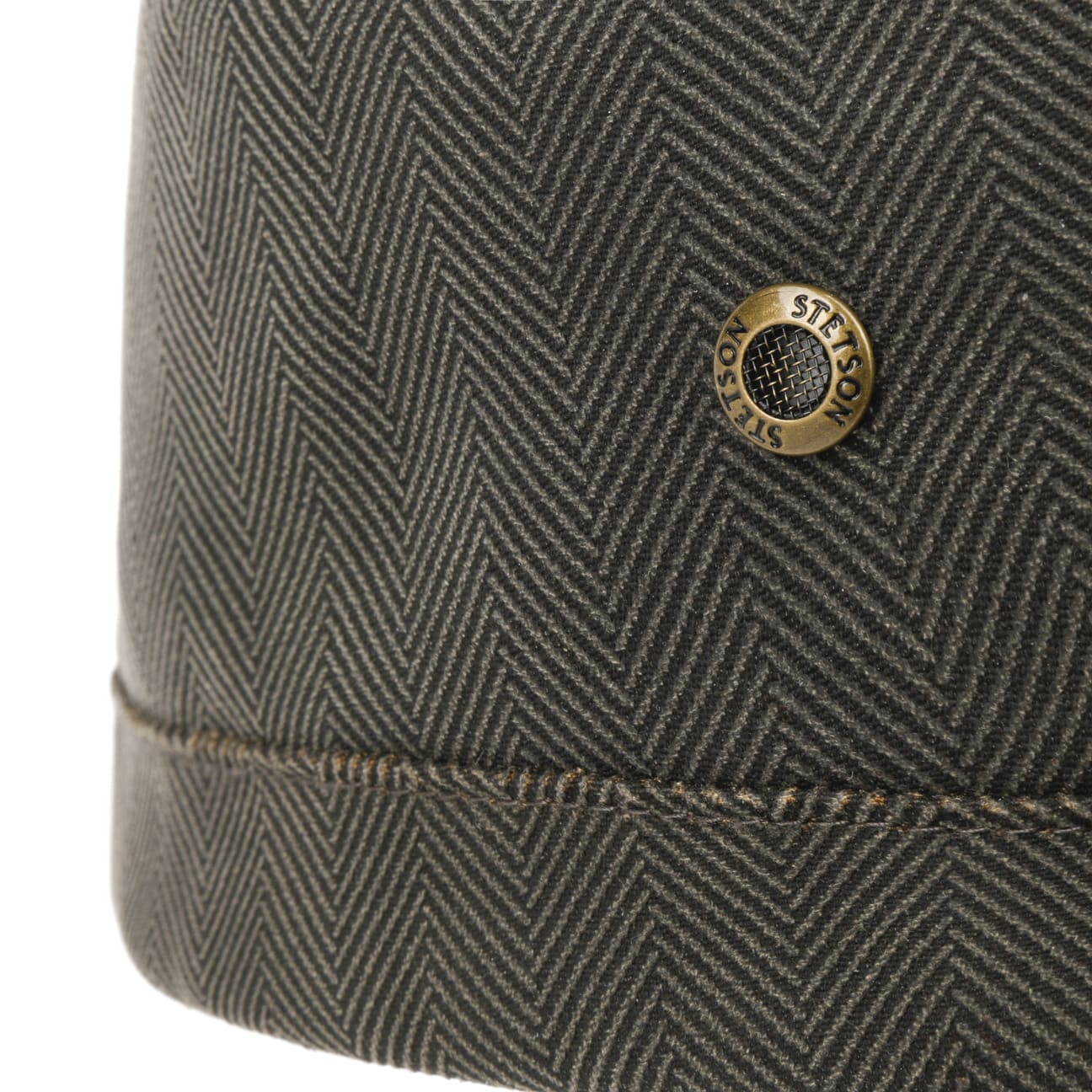 Herringbone Army Cap with Lining - JJ Hat Center ®