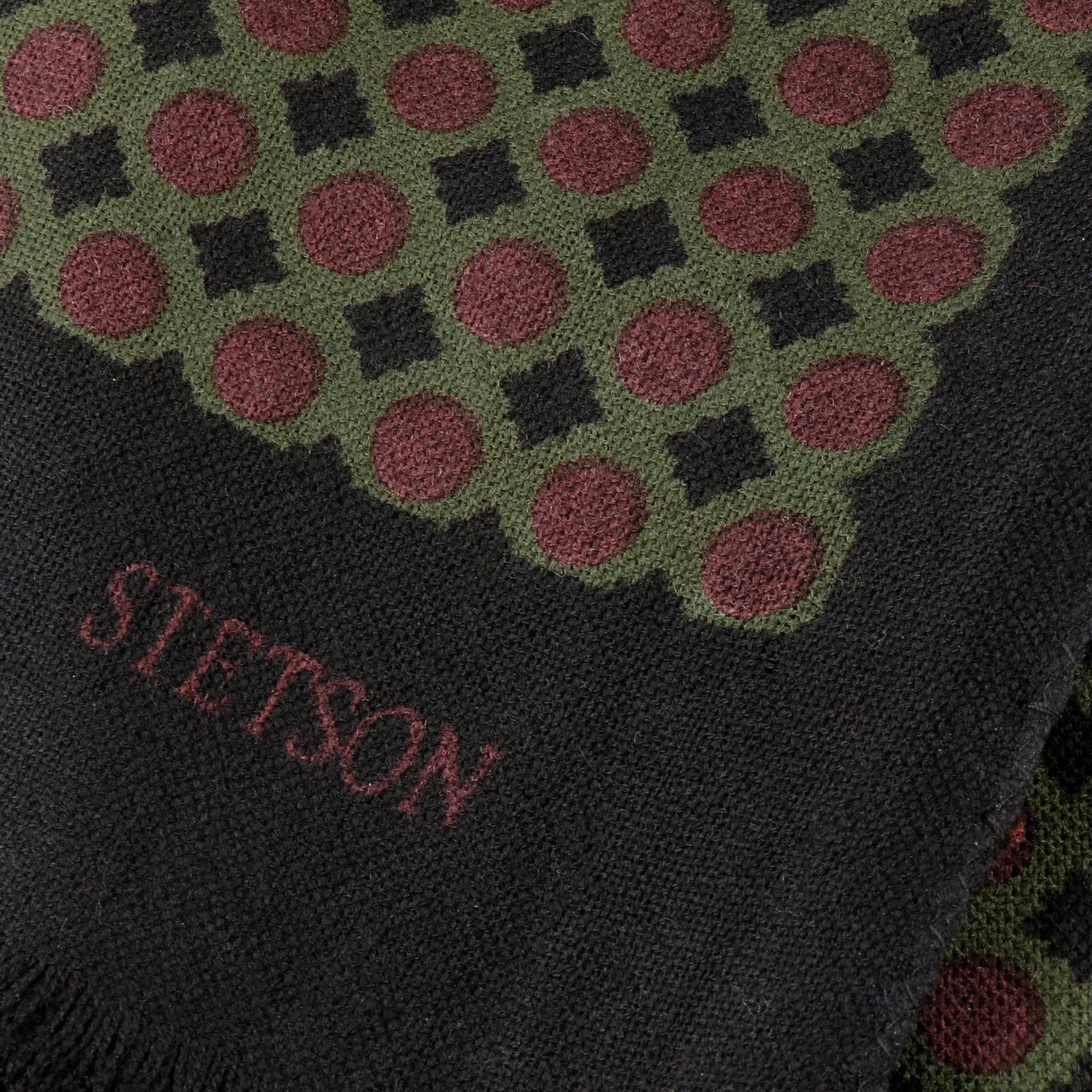 Allover Dots Wool Scarf - JJ Hat Center ®